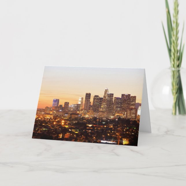 Tarjeta Los Ángeles (Anverso)