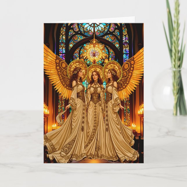 Tarjeta Los ángeles del Herald (Anverso)