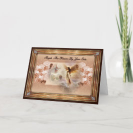 Tarjeta Los Ángeles Están Siempre A Tu Lado Del Saludo