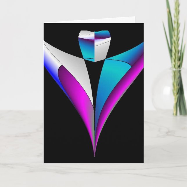 Tarjeta Los ángeles vigilan usted (Anverso)