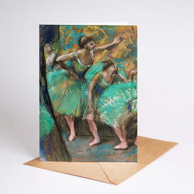 Tarjeta Los bailarines | Edgar Degas (Subido por el creador)