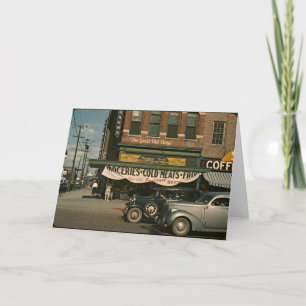 Tarjeta Los buenos viejos tiempos