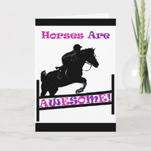 Tarjeta Los Caballos Son Increíbles