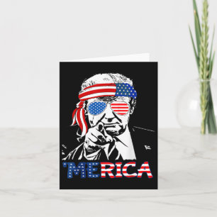 Tarjeta Los Camisas De América Feliz 4 De Julio Estados Un