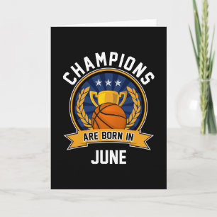 Tarjeta Los Campeones Nacieron En Regalos De Cumpleaños De