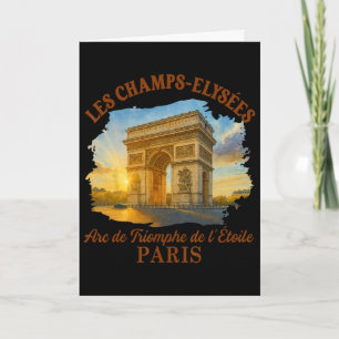 Tarjeta Los Campos Elíseos París Viaje Encuentrame En Parí
