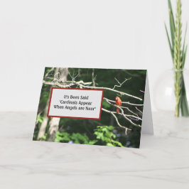 Tarjeta Los Cardenales Están Cerca De Que Aparezcan Los Án