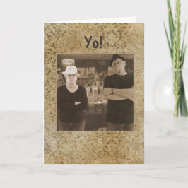 Tarjeta Los deseos de cumpleaños de la mafia italiana