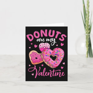 Tarjeta Los Donuts Son Mi Divertido Anti Día de San Valent