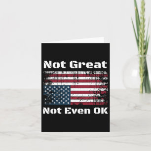Tarjeta Los Estados Unidos no son grandes, ni siquiera los