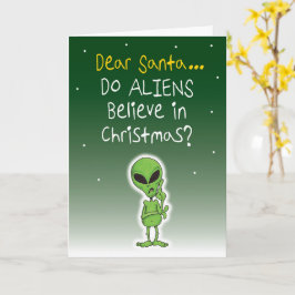 Tarjeta ¿Los Extranjeros Creen En Los Navidades?