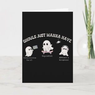 Tarjeta Los ghouls solo quieren tener inclusión y defensa