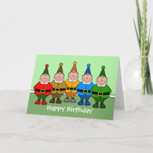 Tarjeta Los gnomos
