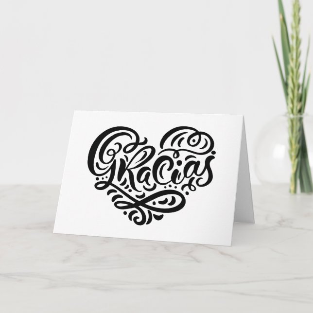 Tarjeta Los | graciosos le agradecen (Anverso)