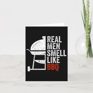 Tarjeta Los Hombres De Verdad Huelen Como La Birbecula Gra