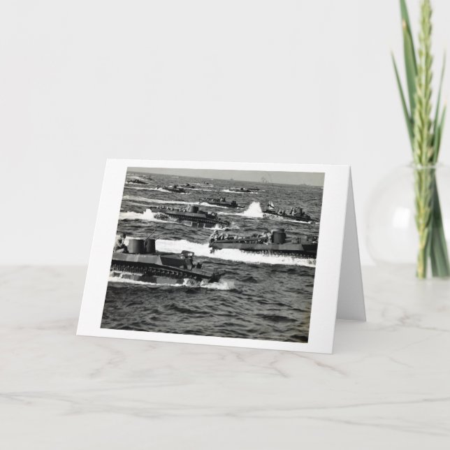 Tarjeta Los infantes de marina de WWII LOS E.E.U.U. (Anverso)