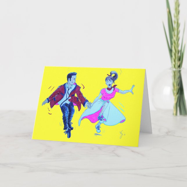 Tarjeta ¡Los Jivers! (Anverso)