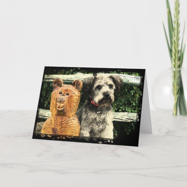 Tarjeta Los mejores amigos (Anverso)