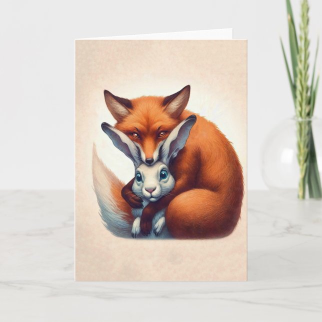 Tarjeta Los mejores amigos (Anverso)