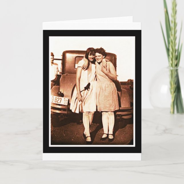 Tarjeta Los mejores amigos vengan de Sepia (Anverso)
