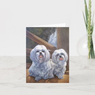 Tarjeta Los mejores compinches Notecard