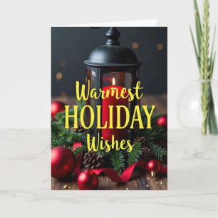 Tarjeta Los Mejores Deseos de Navidad