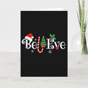 Tarjeta Los mejores Navidades creyentes Camisas Pajama Nav