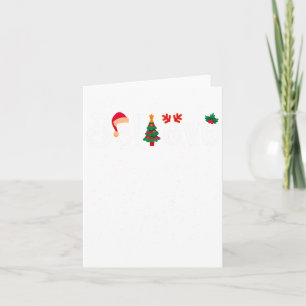 Tarjeta Los mejores Navidades creyentes Camisas Pajama Nav