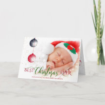 Los mejores Navidades de la primera foto navideña 