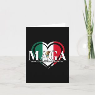 Tarjeta Los mexicanos quieren irse a cualquier lugar diver