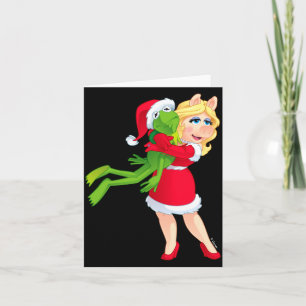 Tarjeta Los Muppets Kermit Pierde Ggy Navidad