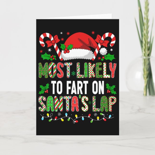 Tarjeta Los Navidades de Hugvyn probablemente se burlen de (Anverso)