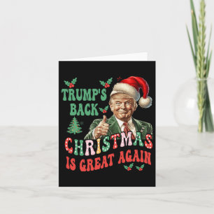 Tarjeta Los Navidades de Trump vuelven a ser divertidos