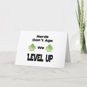 Tarjeta Los nervios no envejecen nos levantamos