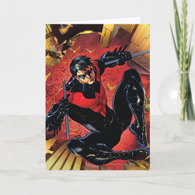 Tarjeta Los nuevos 52 - Noche #1 (Anverso)