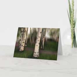 Tarjeta Los ojos de Aspen están sobre nosotros