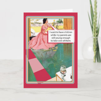 Tarjeta Los padres siguen siendo jóvenes y divertidos salu