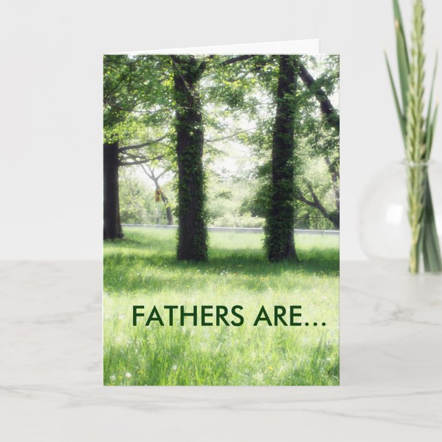 TARJETA LOS PADRES SON. (Anverso)