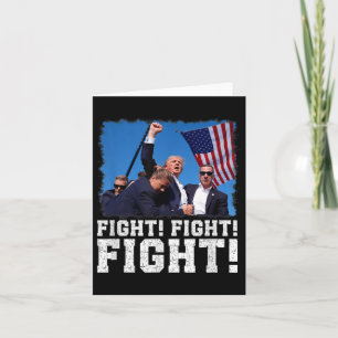 Tarjeta Los partidarios de la lucha contra Donald Trump