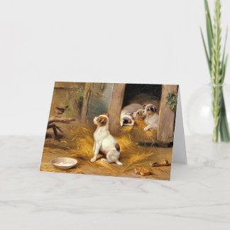 Tarjeta Los perritos