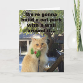 Tarjeta Los perros van a pagar él