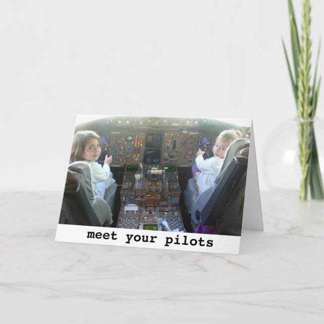 Tarjeta Los pilotos se están haciendo más jóvenes (Anverso)