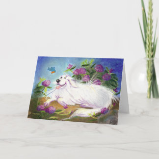 Tarjeta Los Pirineos hermosos/tarjeta de felicitación en