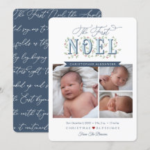 Los primeros Navidades Noel Baby Boy