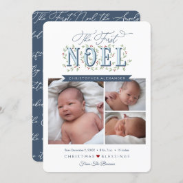 Tarjeta Los primeros Navidades Noel Baby Boy