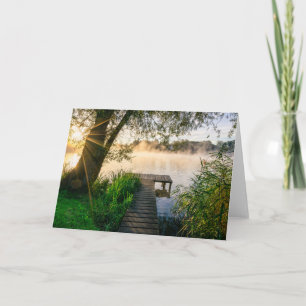 Tarjeta Los primeros Sunrays en Wesslinger ven