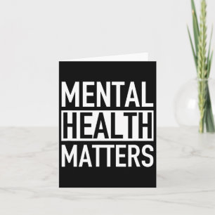 Tarjeta Los Problemas De Salud Mental Ponen Fin Al Estigma