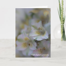 Tarjeta Los que aman no se alejan de la simpatía poética