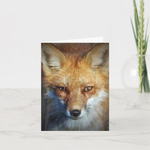 Tarjeta Los regalos y saludos de Red Fox