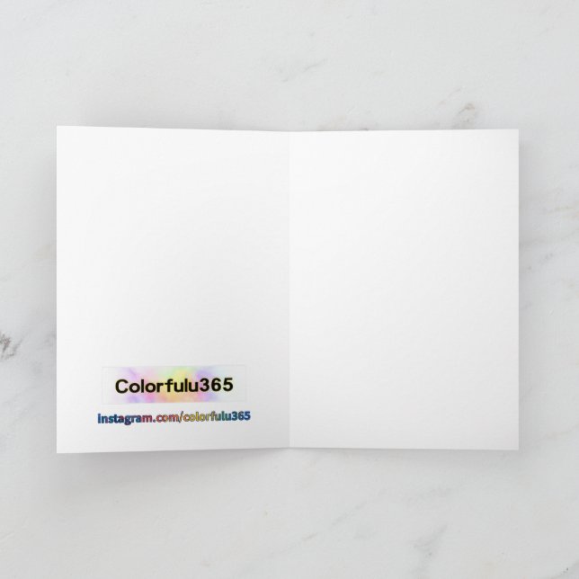 Tarjeta Los soñadores son felices - Estrellas sonrientes (Interior)